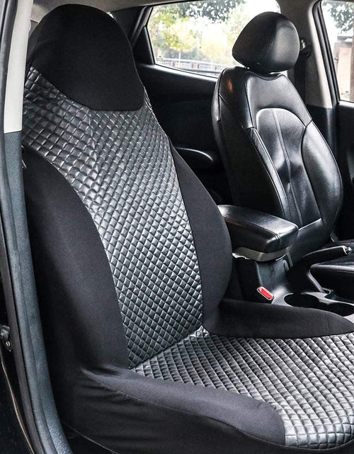 Load image into Gallery viewer, Car Seat Cover PU Leather Protector for Auto Front High Back Seats anti Slip Seat Cushion Organizer for Cars
